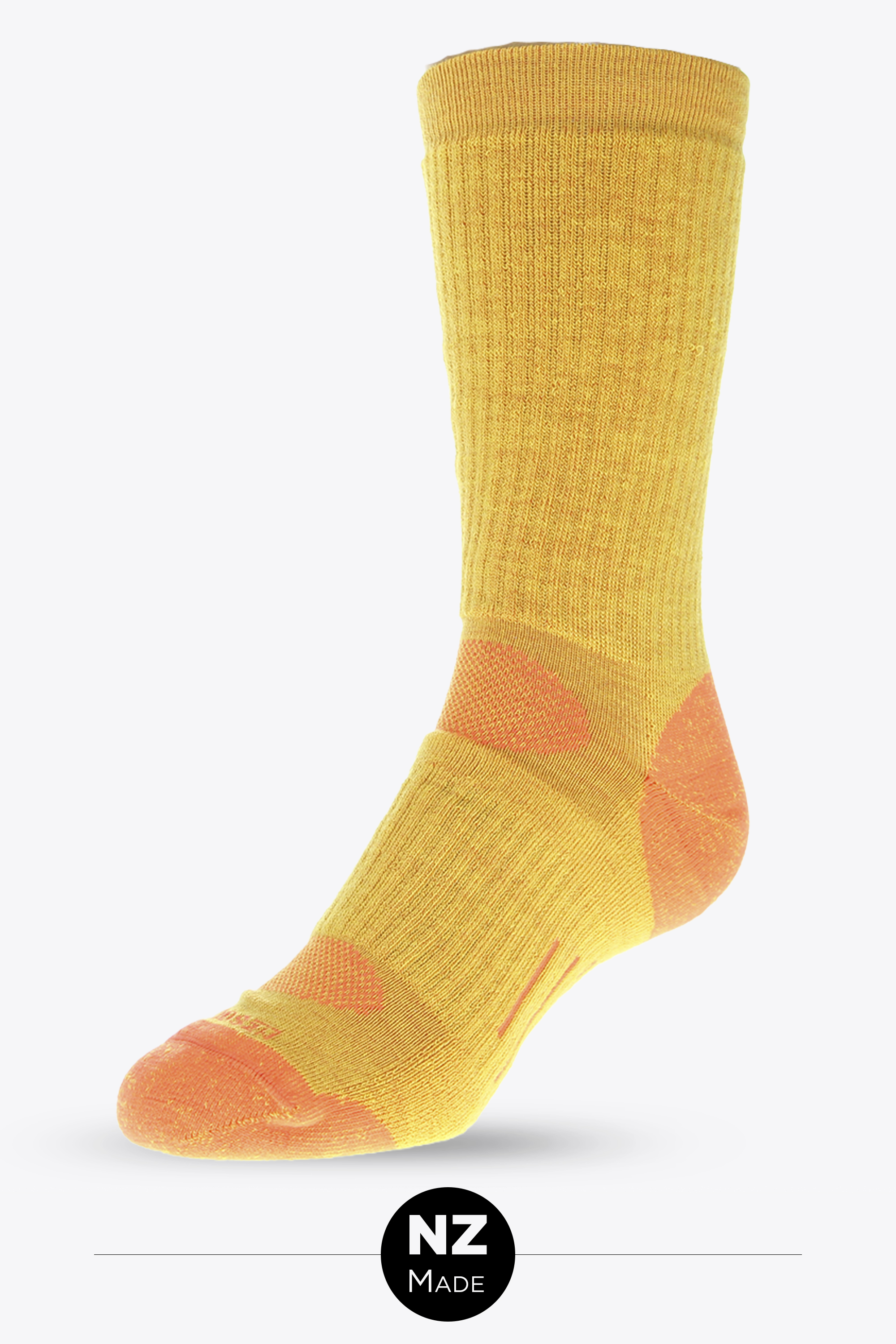 Unisex Mid-weight Merino Hike - yellow